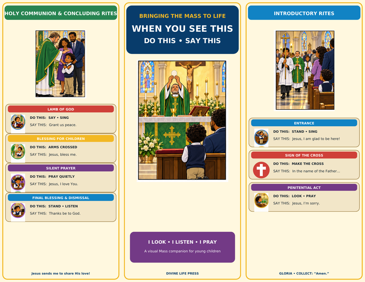 Bringing the Mass to Life Mass Card